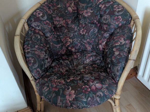 Matching cane easy chairs - Main image