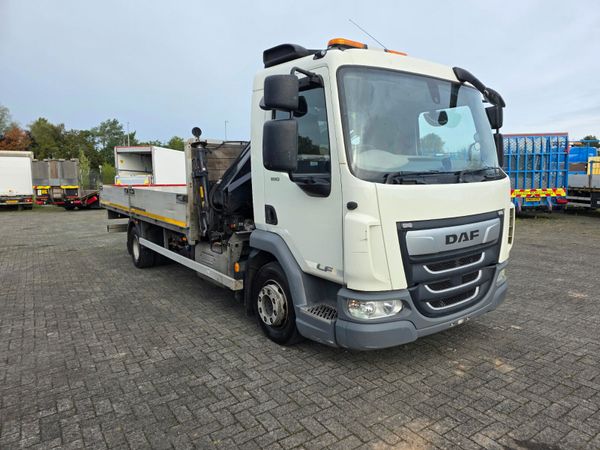 2021 DAF LF 180 12 TON with 18ft dropside body - Main image