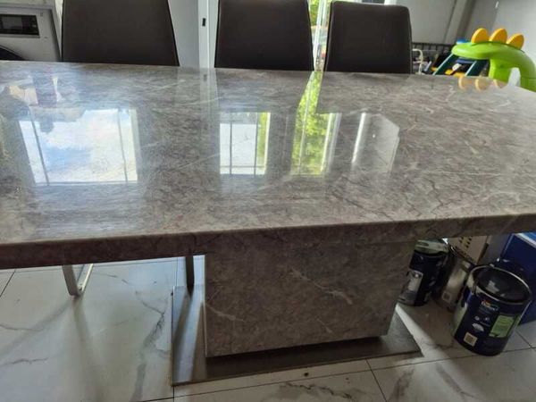Kitchen Table And 6 Chairs - Main image