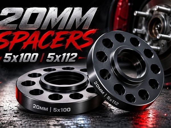 2 x 20mm Spacers (5x100, 5x112) FREE POST - Main image