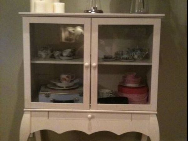 Glass display cabinet country style - Main image