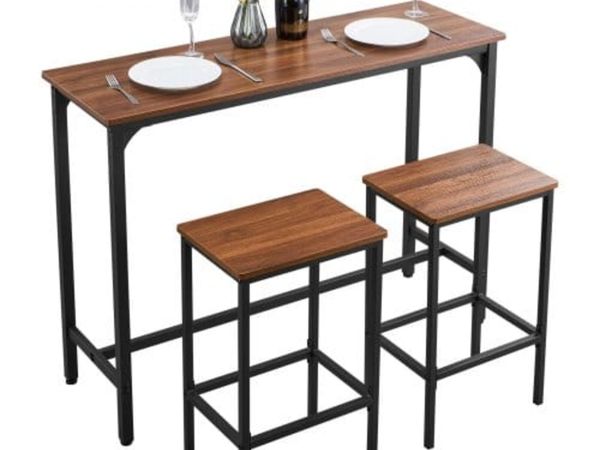 Bar Table, 3PCS 1193.8mm Bars Tables Set, Bar Tabl - Main image