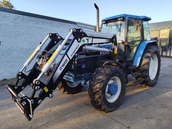Ford 7840 Turbe SLE with Loader - Main image