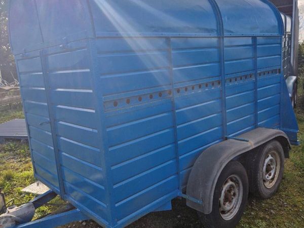 8ft by 4ft livestock trailer - Main image