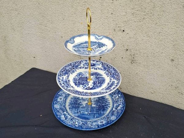 Blue cake stand - Main image