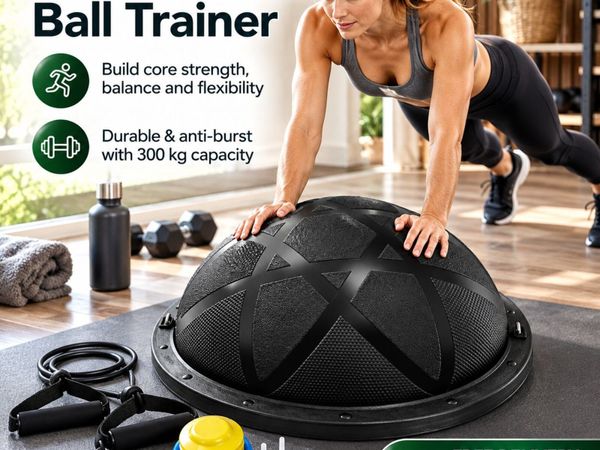 Half Exercise Ball Balance Trainer 58cm - Main image