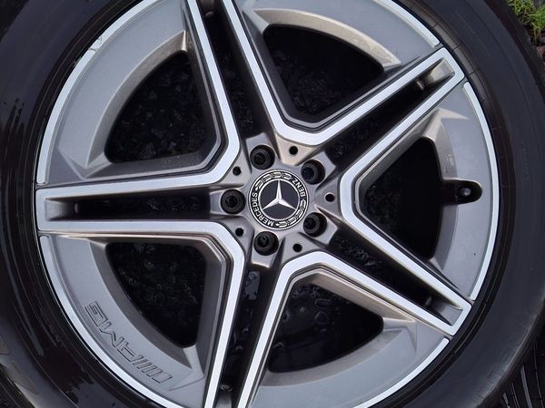 20" Genuine Mercedes GLE Amg Alloys with tyres - Main image