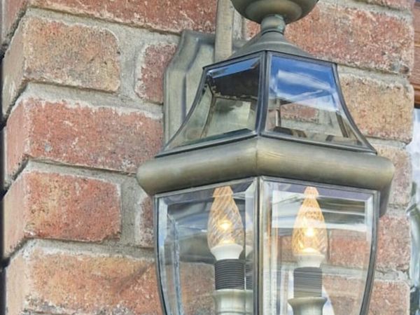 2 Light exterior Wall Lanterns - Main image