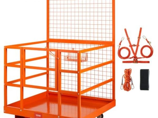 Forklift Safety Cage Work Platform 109 x 114.3 cm - Main image