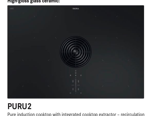 Bora PURU2 pure 4 zone induction cooktop - Main image