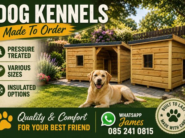 Dog Kennels Made To Order - Main image