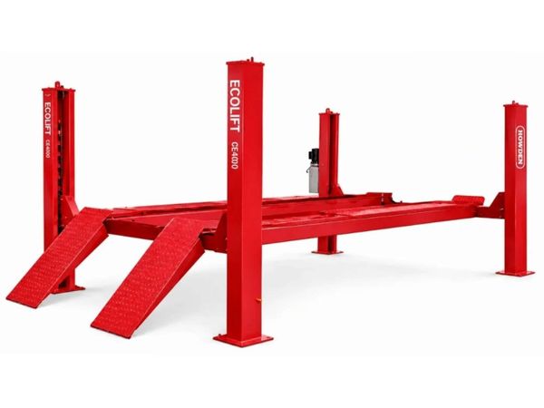 4 post 6.5 Ton 5769MM Car Lift 230v ECOLIFT - Main image