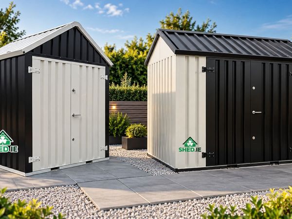 Steel Garden Shed with Self Foundation–2 Sizes - Main image