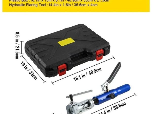 30-Piece Brake Pipe Flaring and Repair Tool Kit - Main image