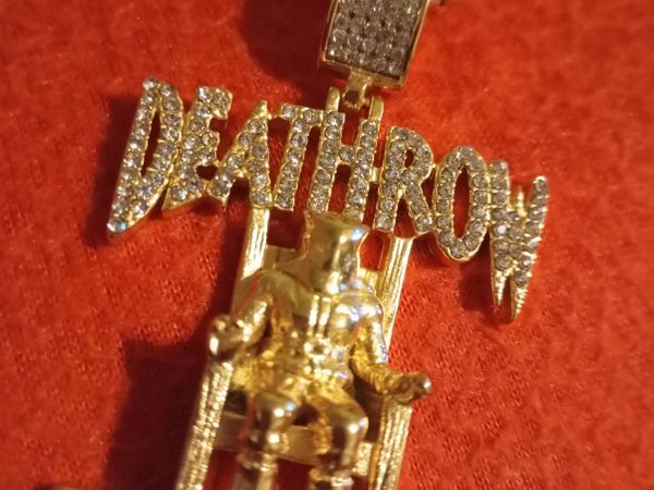 Death row records pendant and chain tupac - Main image