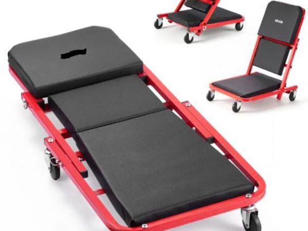 920mm 3-in-1 Folding Mechanic Creeper, Z-Creeper - Main image