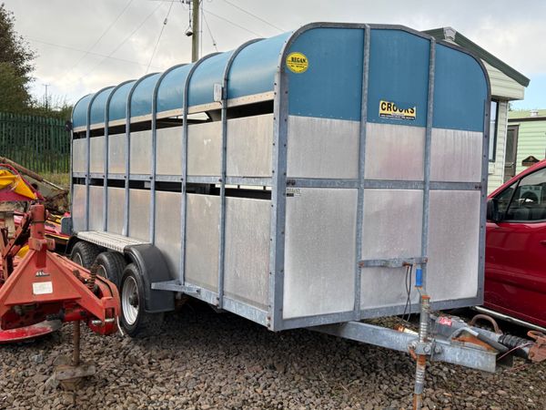Crooks Cattle Trailer 14x6 - Main image