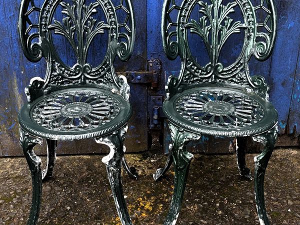 Garden Bistro Chairs £45 Each - Main image