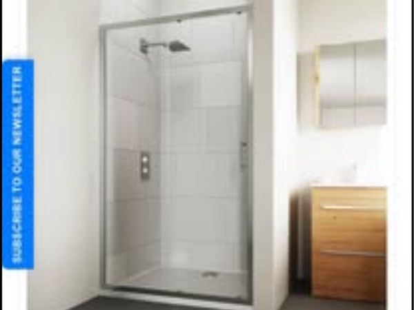 Flair verve slider shower door 1100mm - Main image