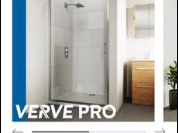 Flair verve pro slider shower door 1600mm - Main image