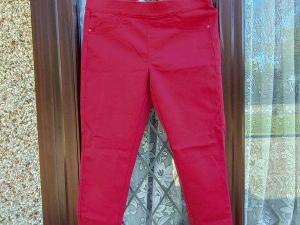 Ladies Red Pants/jeans. - Main image