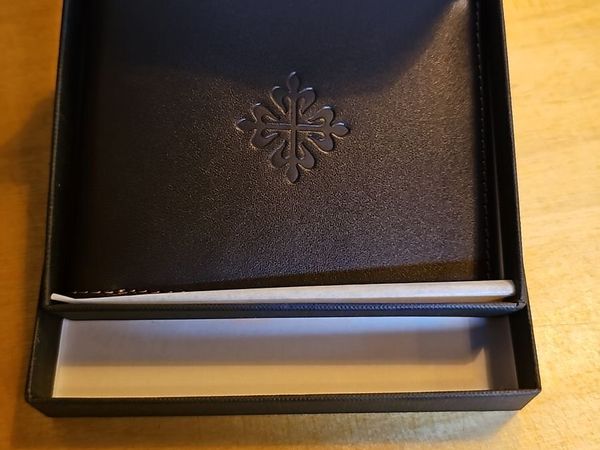 Patek Philippe brown leather wallet - Main image