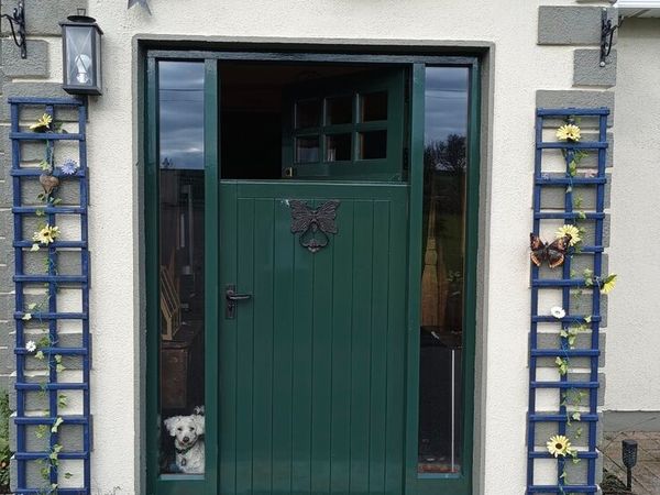 Irish Made Solid Hardwood Cottage Half Doors - Main image