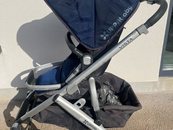 Uppababy Vista buggy with bassinet - Main image