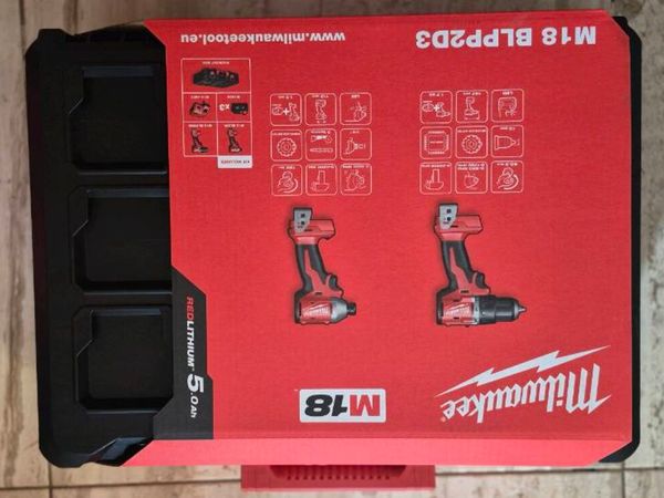 Milwaukee M18BLPP2D3-503P M18™ Br Twin Pack - Main image