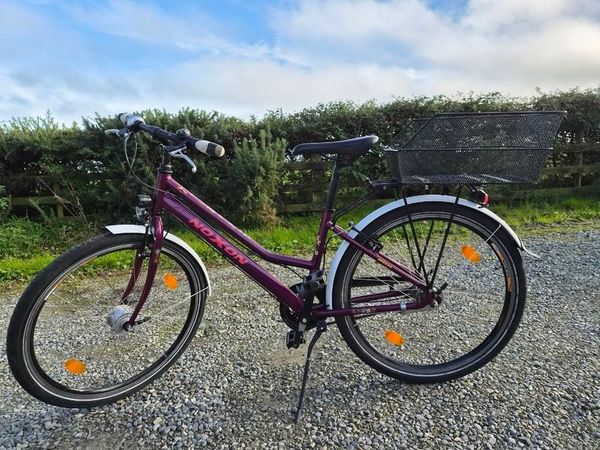 Noxon Breeze Girls' Bike - 26", 7-Speed Hub Gears, Lights & Basket - Main image