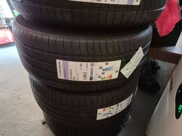 4 x New Michelin E Primacy Tyres (235 45 r18) - Main image