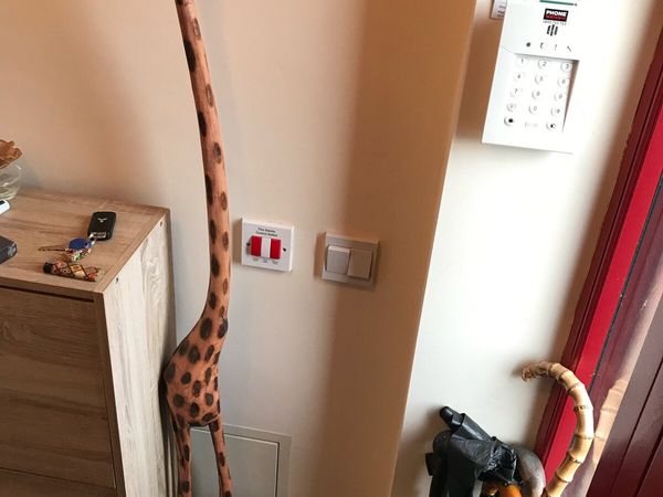 Wooden giraffe - Main image