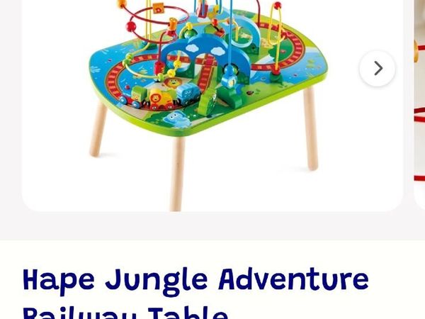 Hape Jungle Adventure Train Table - Main image