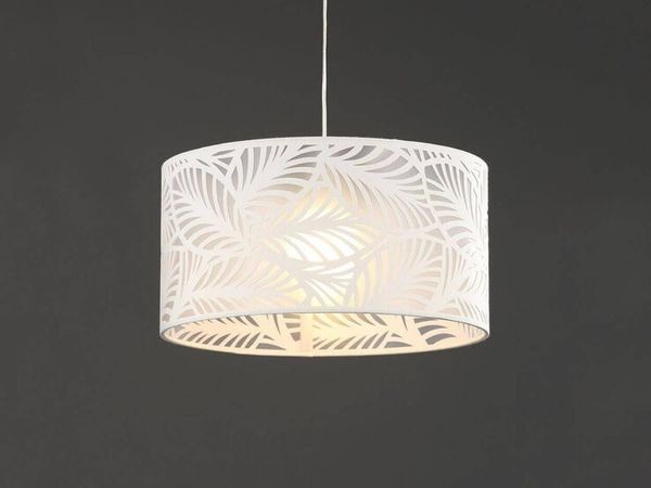 Leaf pattern shade. Ivory colour - Main image