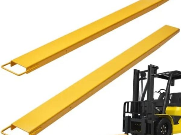 Pallet Fork Extensions, 84" Length 4.5" Width, Hea - Main image