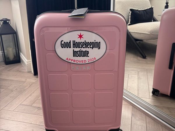 Tripp Holiday 8 Large Pink Suitcase – Brand New - Main image