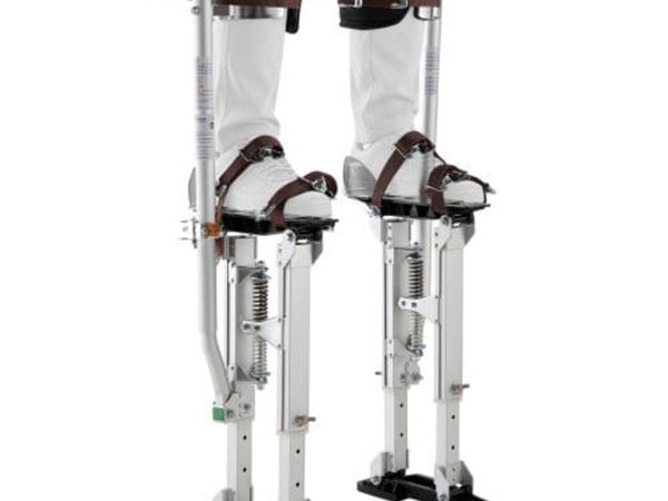 Drywall Stilts, 409-613 mm Adjustable Aluminum Pai - Main image