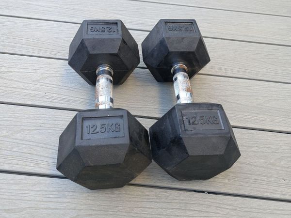 12.5kg Hex Dumbbells - Main image