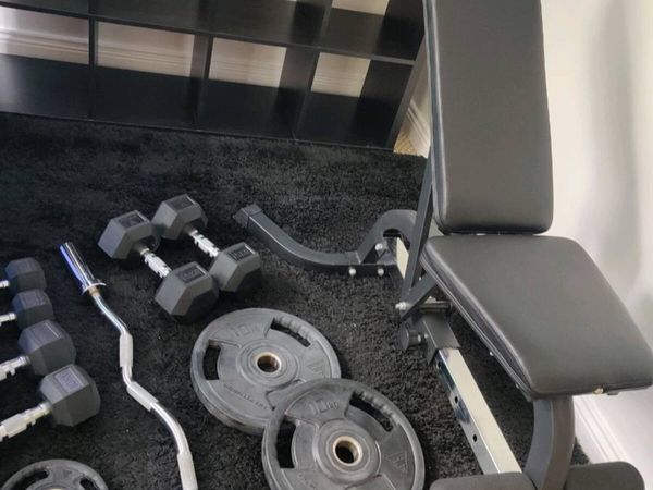 Full gym set. Condition as new. - Main image