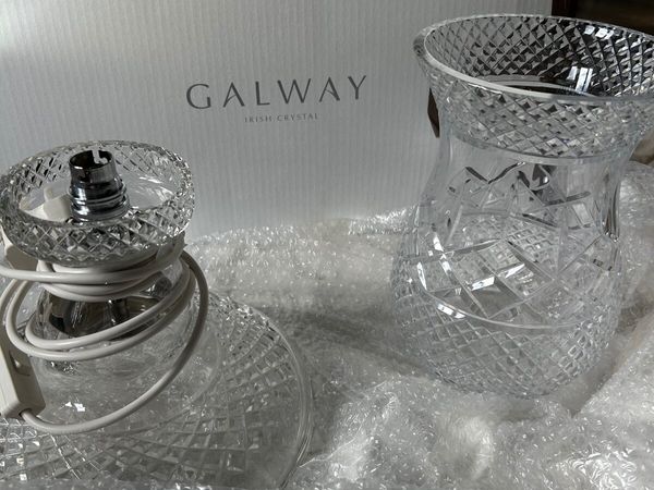 New Galway Crystal 15" Lamp - Main image