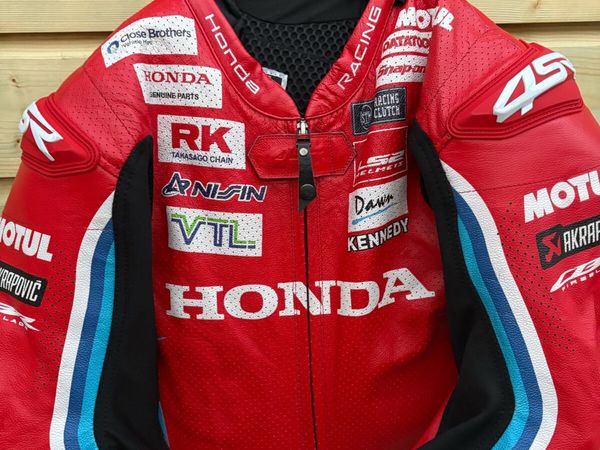Jack Kennedy original motorcycle leathers - Main image