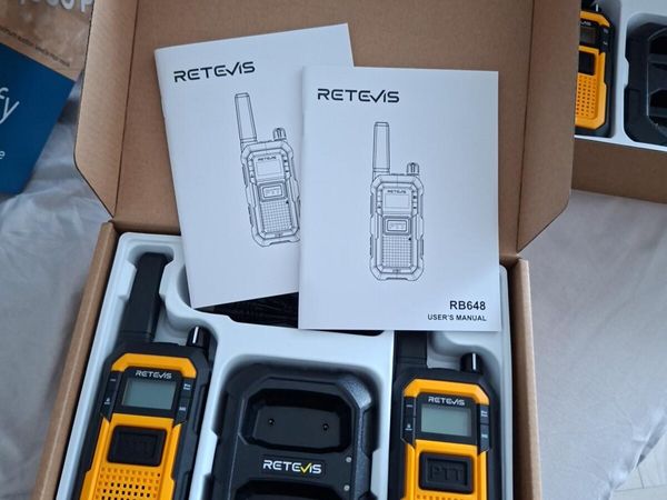Retevis RB648 Walkie Talkies – Brand New - Main image
