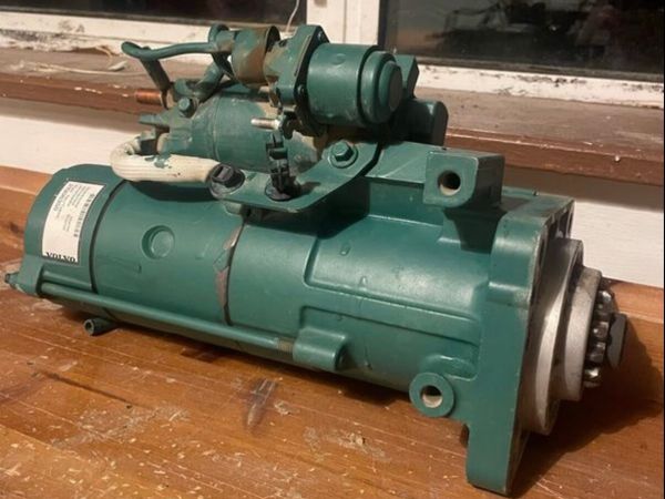 Volvo excavator start motor - Main image