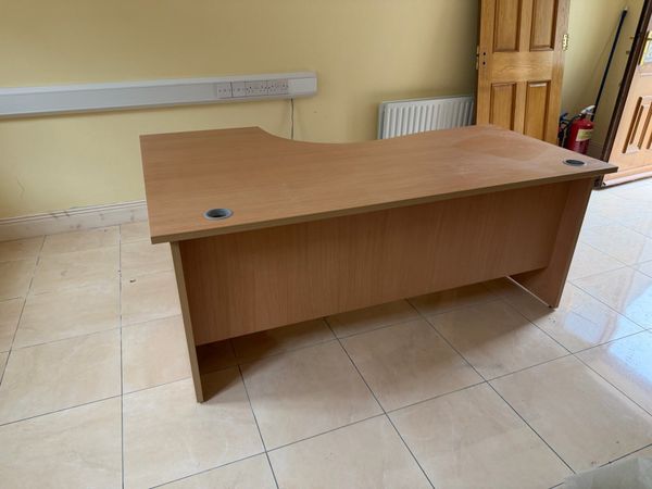 Office table and office cabinets - Main image