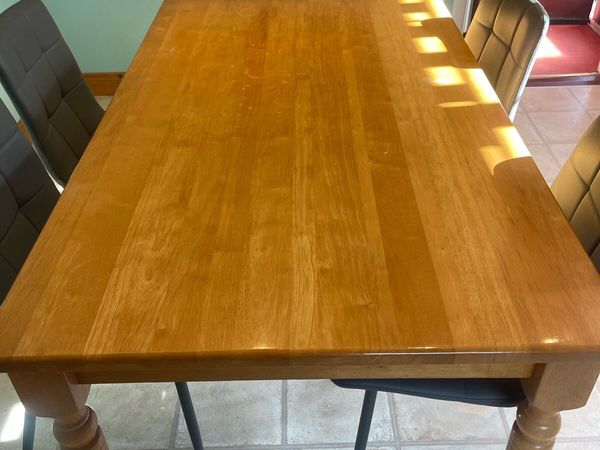Gorgeous Solid 5Ft Wooden Kitchen Dining Table - Main image