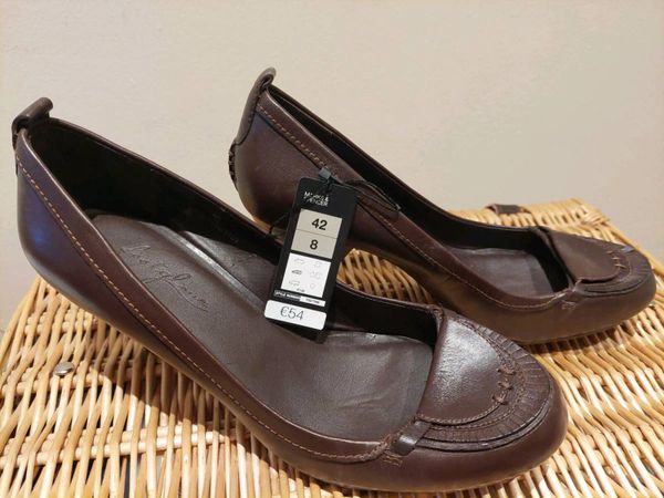 Marks & Spencers Brown Heel Shoes - Main image