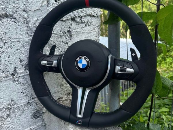 BMW M Alcantara Steering Wheel 1 2 3 4 5 Series - Main image