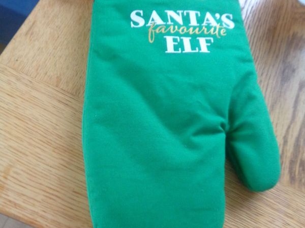 Christmas Oven Glove for sale - Main image