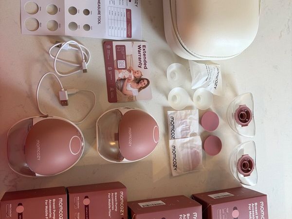 Momcozy m9 double wearable breast pump bundle+ - Main image