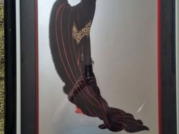 Framed Serigraph- ERTE Published In 1980 By Mirage - Main image